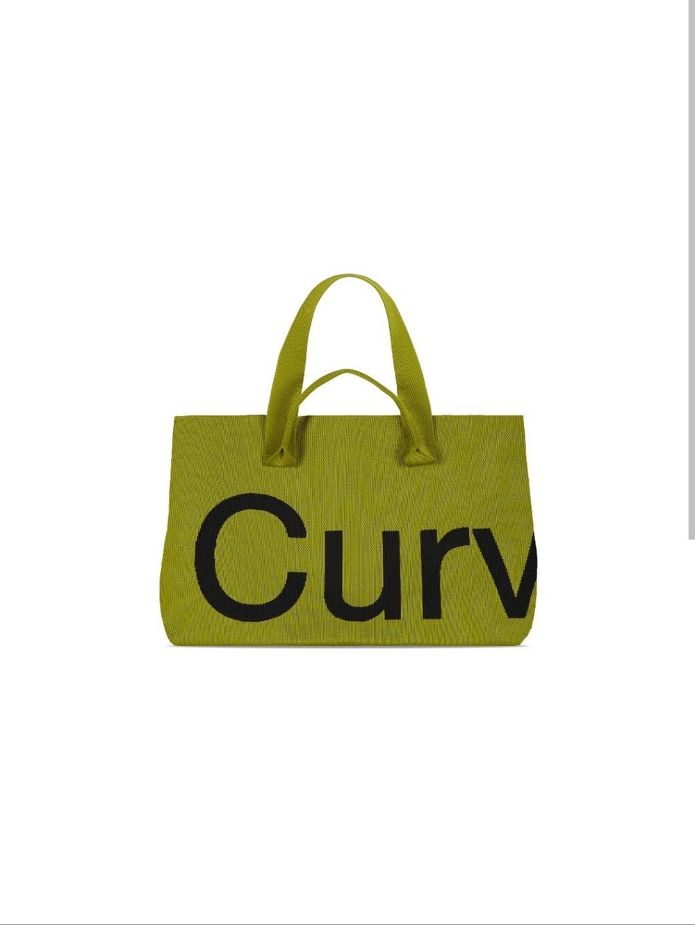 Curve - Knitt Olive Green Tote